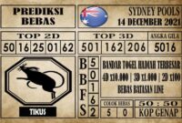 Prediksi Sydney Pools Hari Ini 14 Desember 2021 Prediksi Sydney Pools Hari Ini 14 Desember 2021