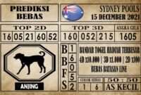 Prediksi Sydney Pools Hari Ini 15 Desember 2021 Prediksi Sydney Pools Hari Ini 15 Desember 2021